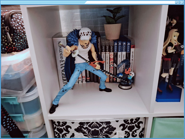 Law in front of my games