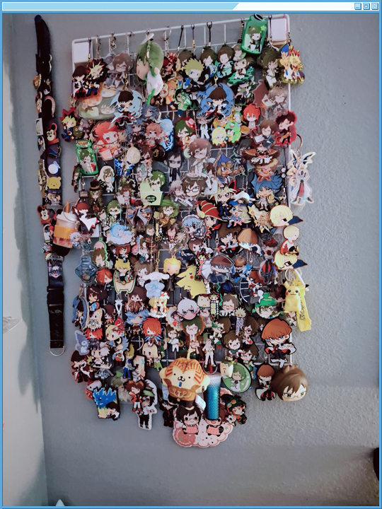The Keychain Wall