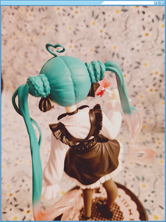 The back of her head