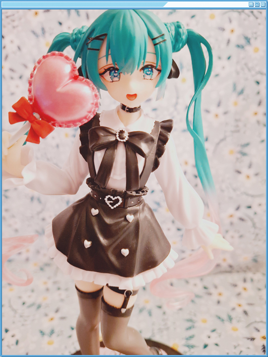 Subculture Miku in a 3/4ths shot