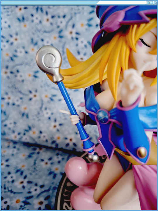 Closeup of DMG's staff