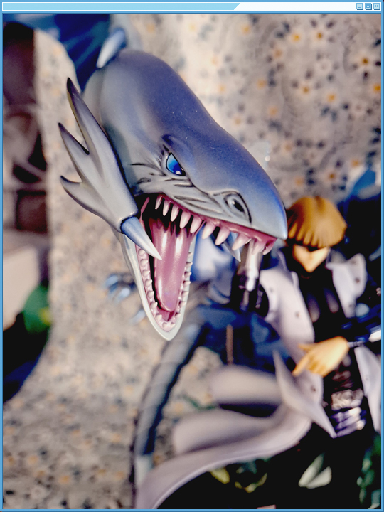 Close up of BEWD's face