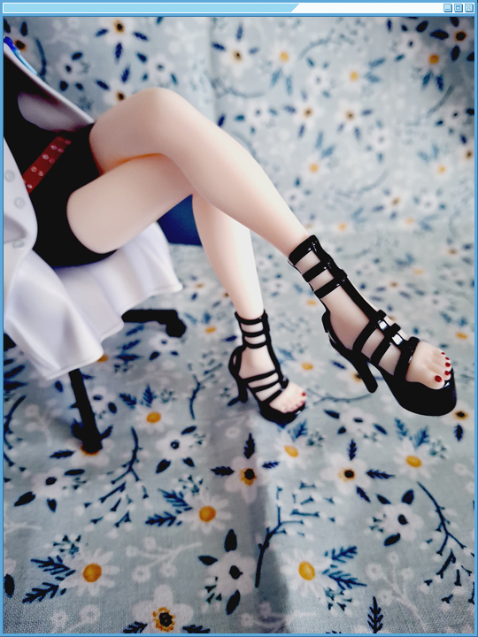 Alternate view of Takemi's shoes