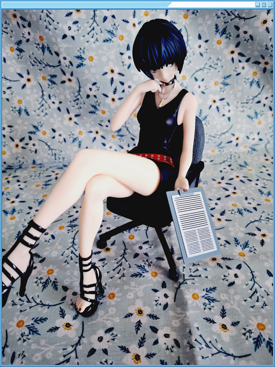 View of Takemi without her coat