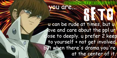 Which YuGiOh character are you?