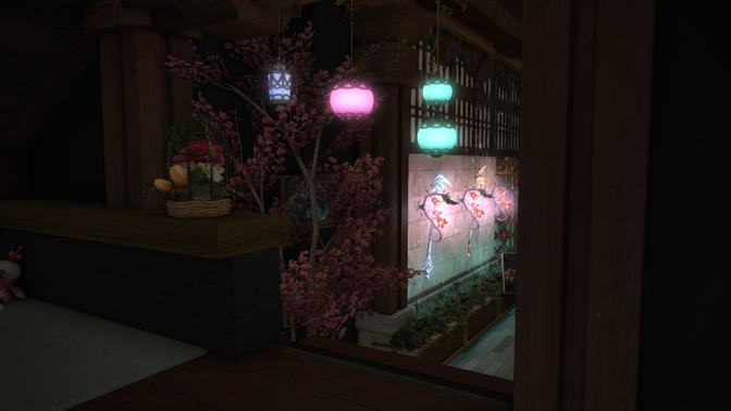 View of the basement area