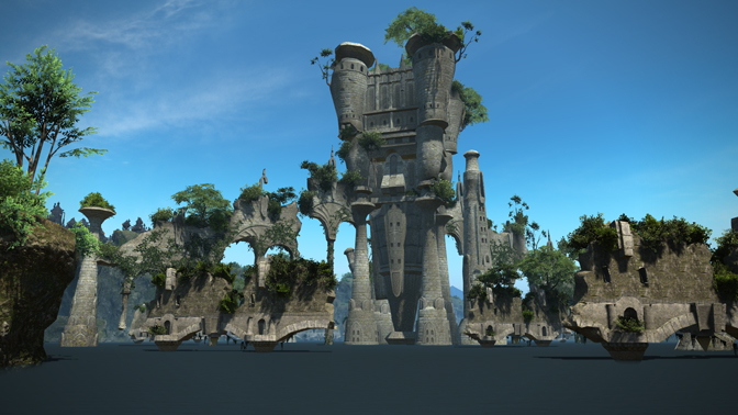 Wanderer's Palace from behind