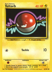 Base Voltorb Common