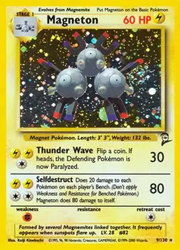Base Set 2 Magneton Holo Rare