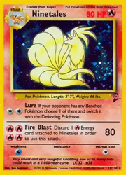 Base Set 2 Ninetales Holo Rare