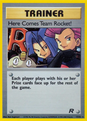 Team Rocket 'Here Comes Team Rocket!' Holo Rare