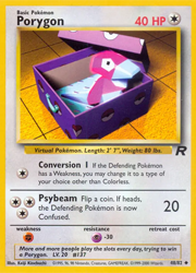 Team Rocket Porygon Uncommon