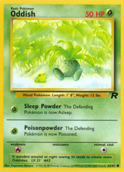 Team Rocket Oddish Common