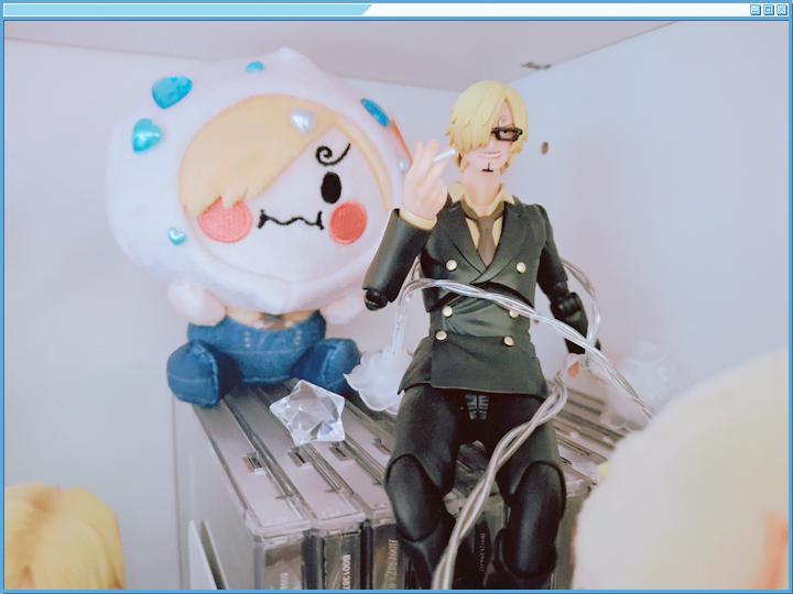 Cutie dumpling, as well as the guy who used to sit on my desk and administer the pills.
