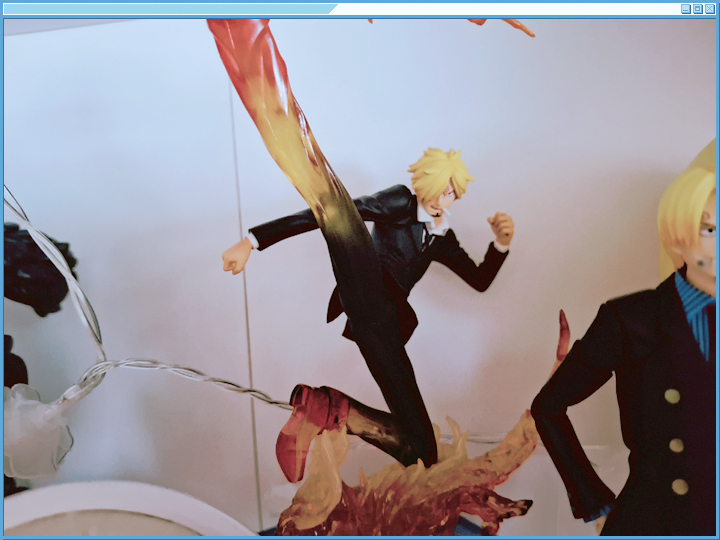 I was like 'I dont think I want to buy figures with fighting poses' but I am admittedly a sucker for translucent effects.